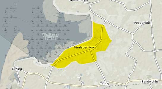 Immobilienpreisekarte Tuemlauer Koog